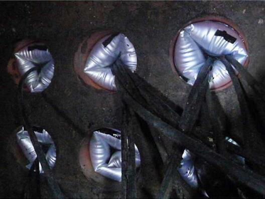 充气式管孔封堵39