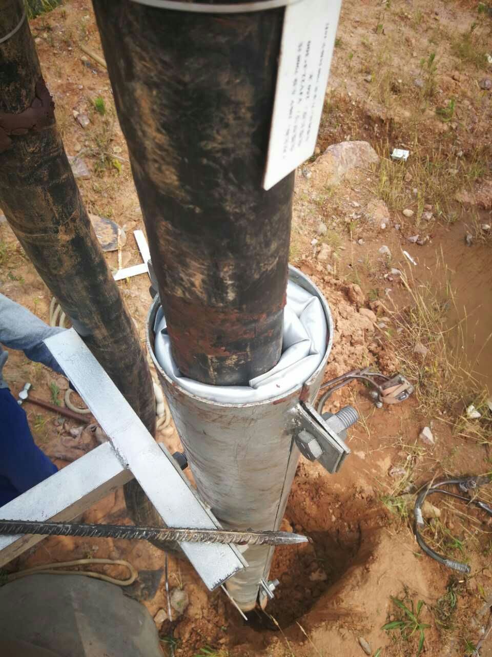 充气式管孔封堵30